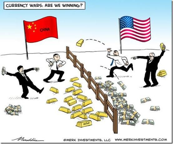 US China currency wars
