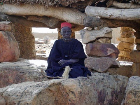 Click to enlarge Dogon spiritual leader