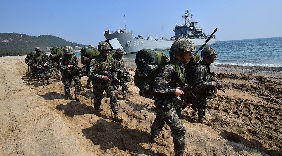 US and South Korean Marines