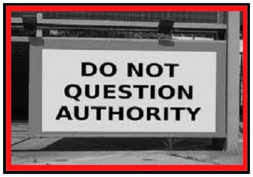question authority not your mother