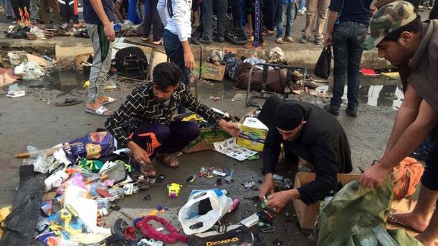 Click to enlarge Baghdad bombing ISIS