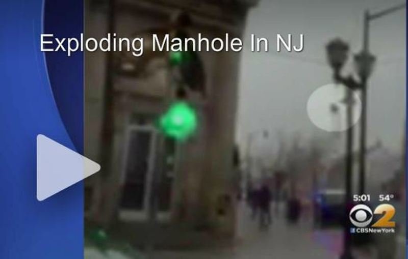 New Jersey manhole explosions