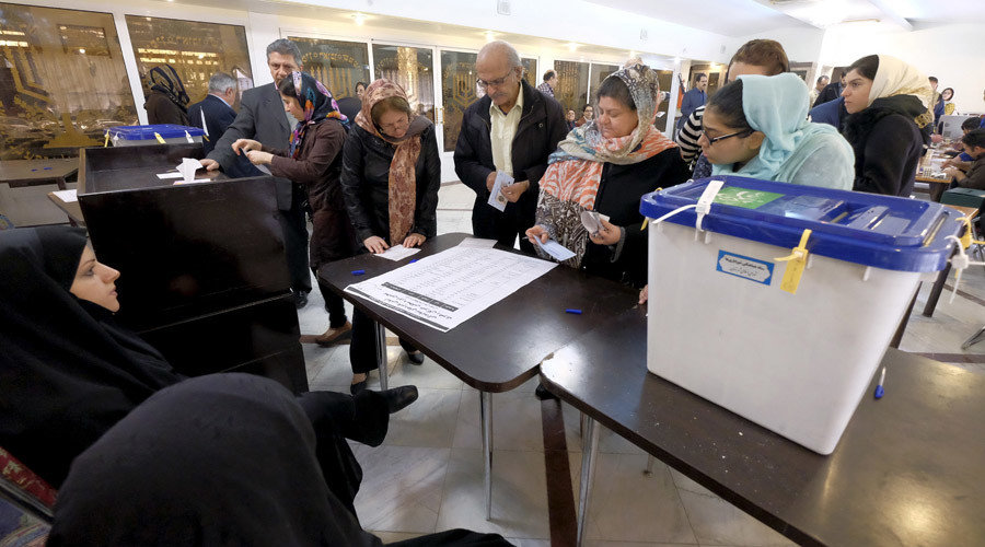 Click to enlarge iran voters