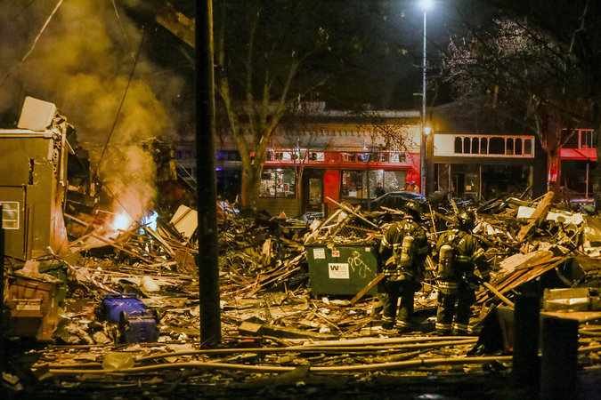 Seattle buiding explosion