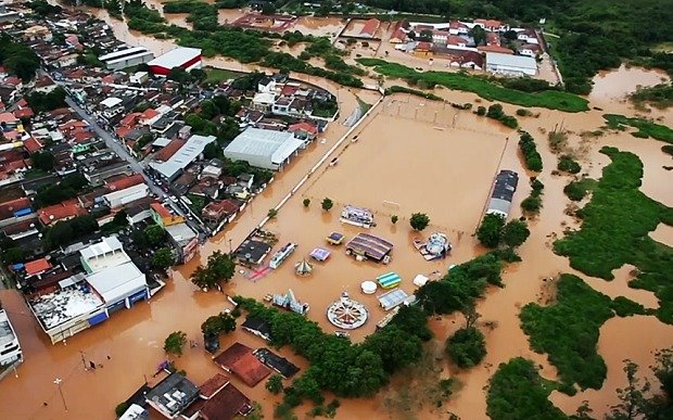 Flooding in Sao Paulo 