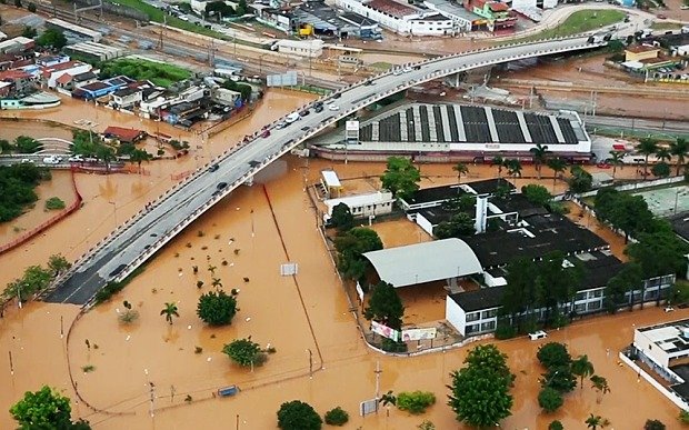 Flooding in Sao Paulo 