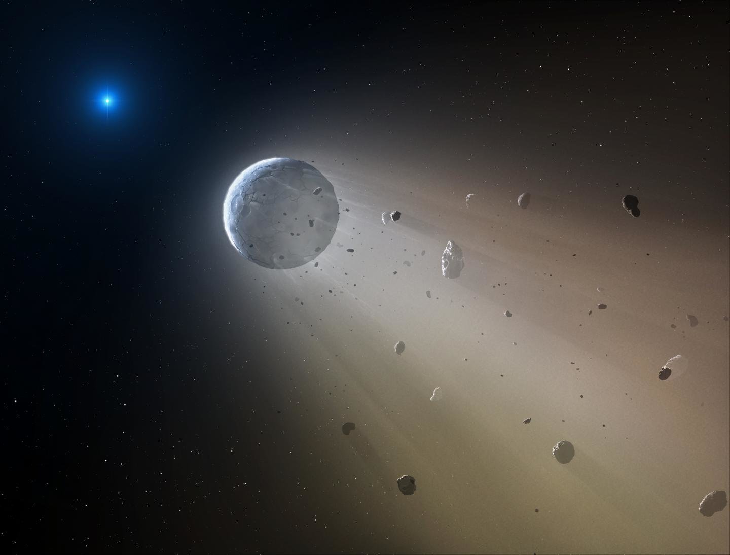 asteroid disintegration