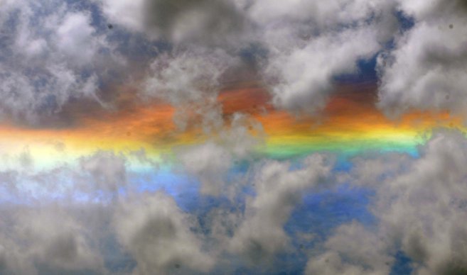 Click to enlarge Circumhorizontal arc in Paraguay