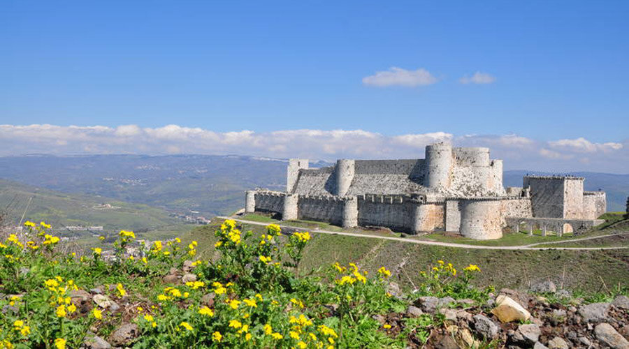 Click to enlarge Crac des Chevaliers