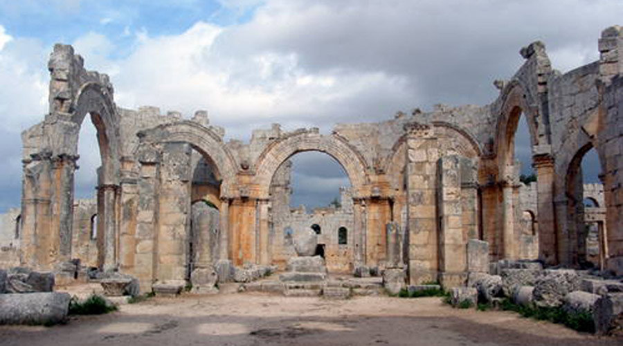 Click to enlarge Saint-Siméon martyrion Syria