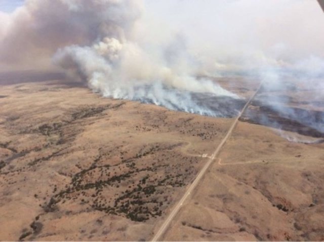 Kansas wildfire