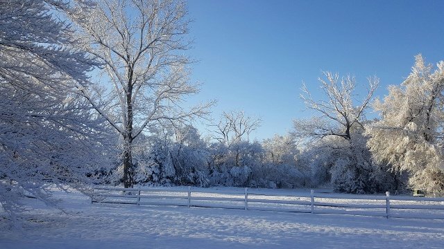 Snow Kansas