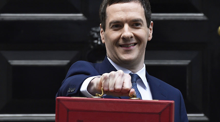 Britain's Chancellor of the Exchequer, George Osborne
