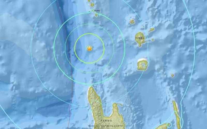 6.7 Vanuatu earthquake
