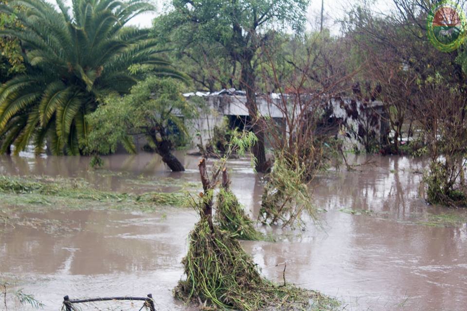 Floods in La Paz, Entre Rios, Argentina, April 2016. 