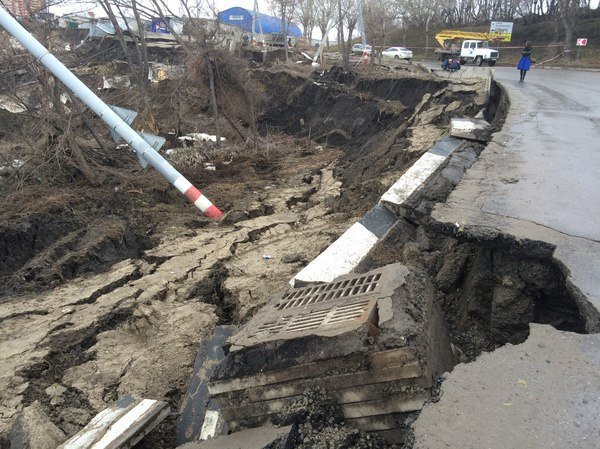 Russian landslide
