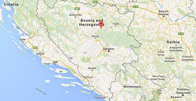 Bosnia and Herzegovia Map