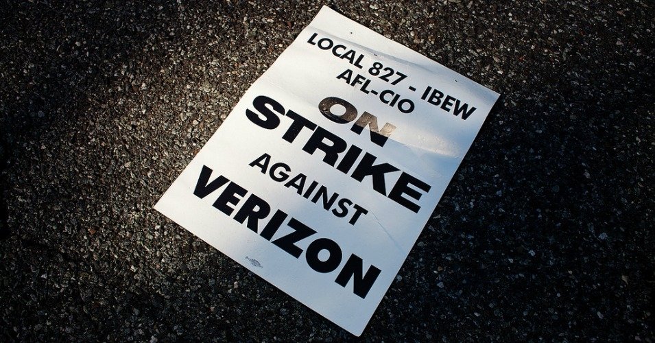 verizon workers strike