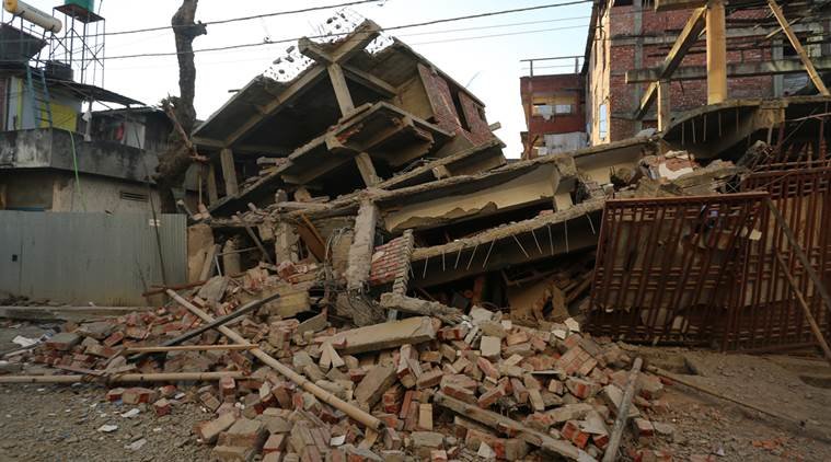 earthquake in Imphal, Manipur 