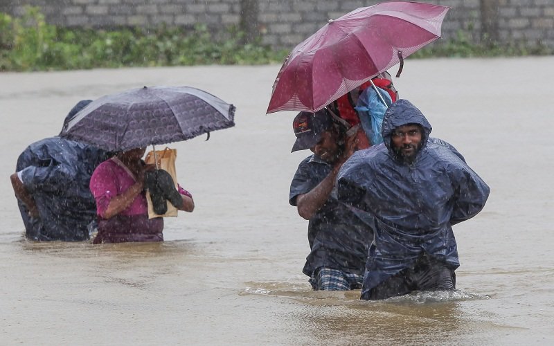 Flooding in Sri Lanka 