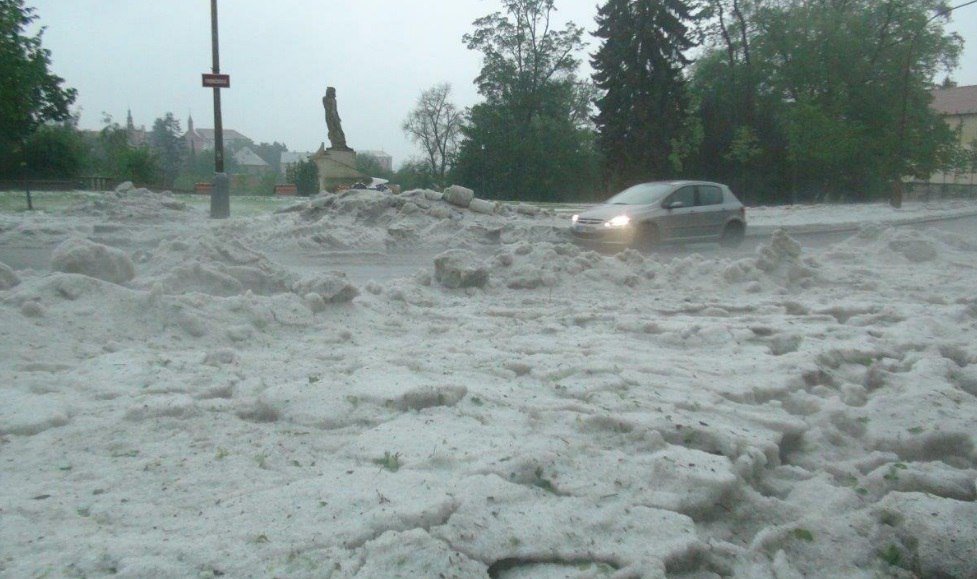 Hailstorm Czech Republic