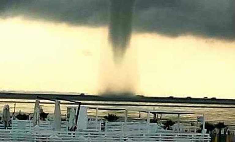 tornado hits Venice, Italy