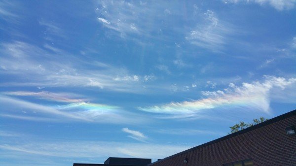 Click to enlarge Fire rainbow