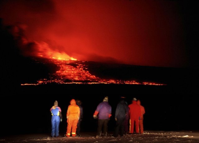 Hekla eruption 2000