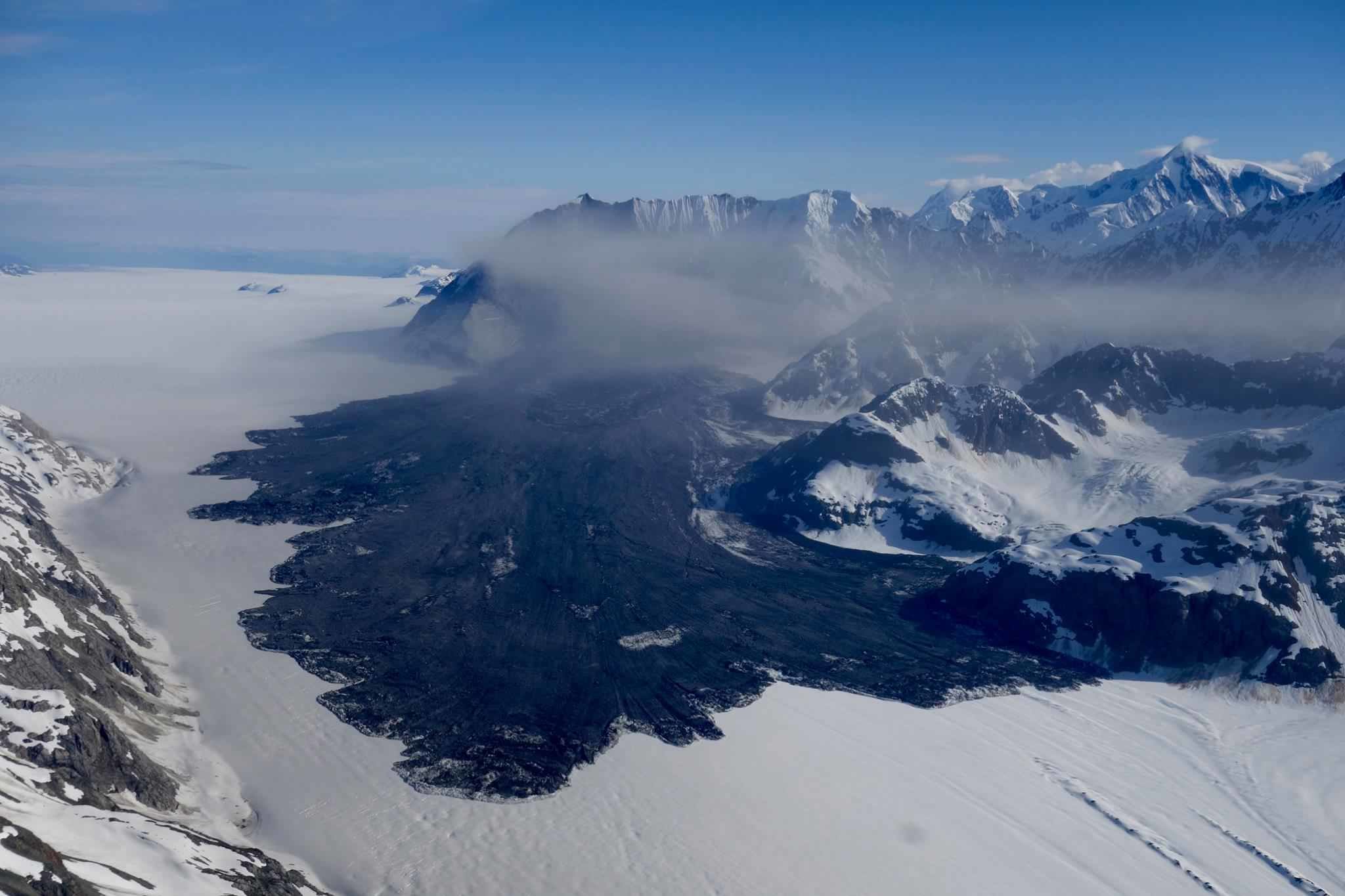 Glacier bay landslide