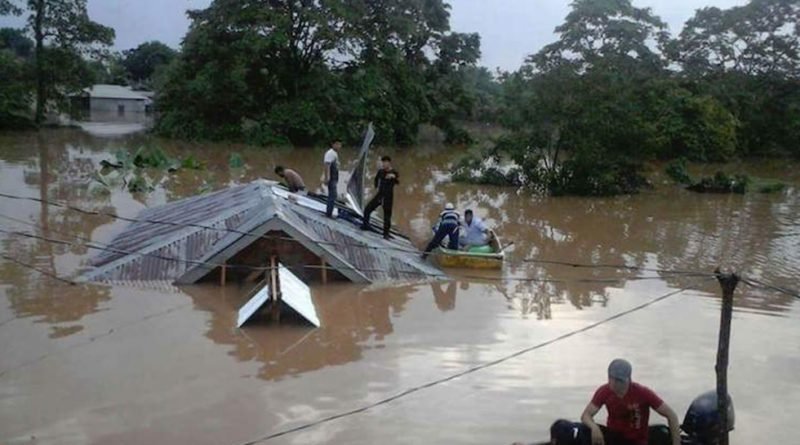 Flooding in Prinzapolka, Nicaragua