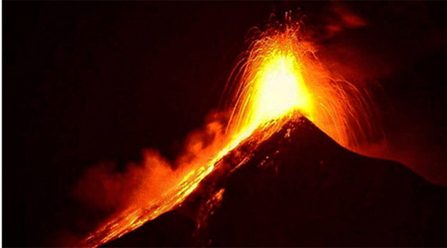 Guatemala’s Volcan de Fuego (Volcano of Fire) 