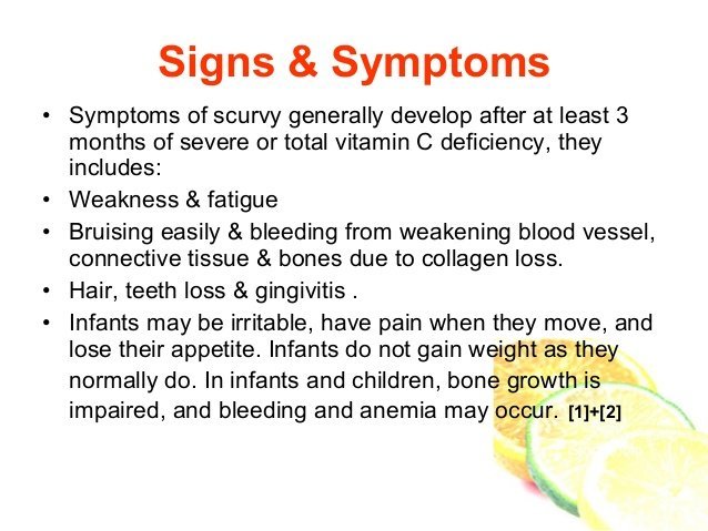 Scurvy - Symptoms, Causes, Treatments - Healthgrades