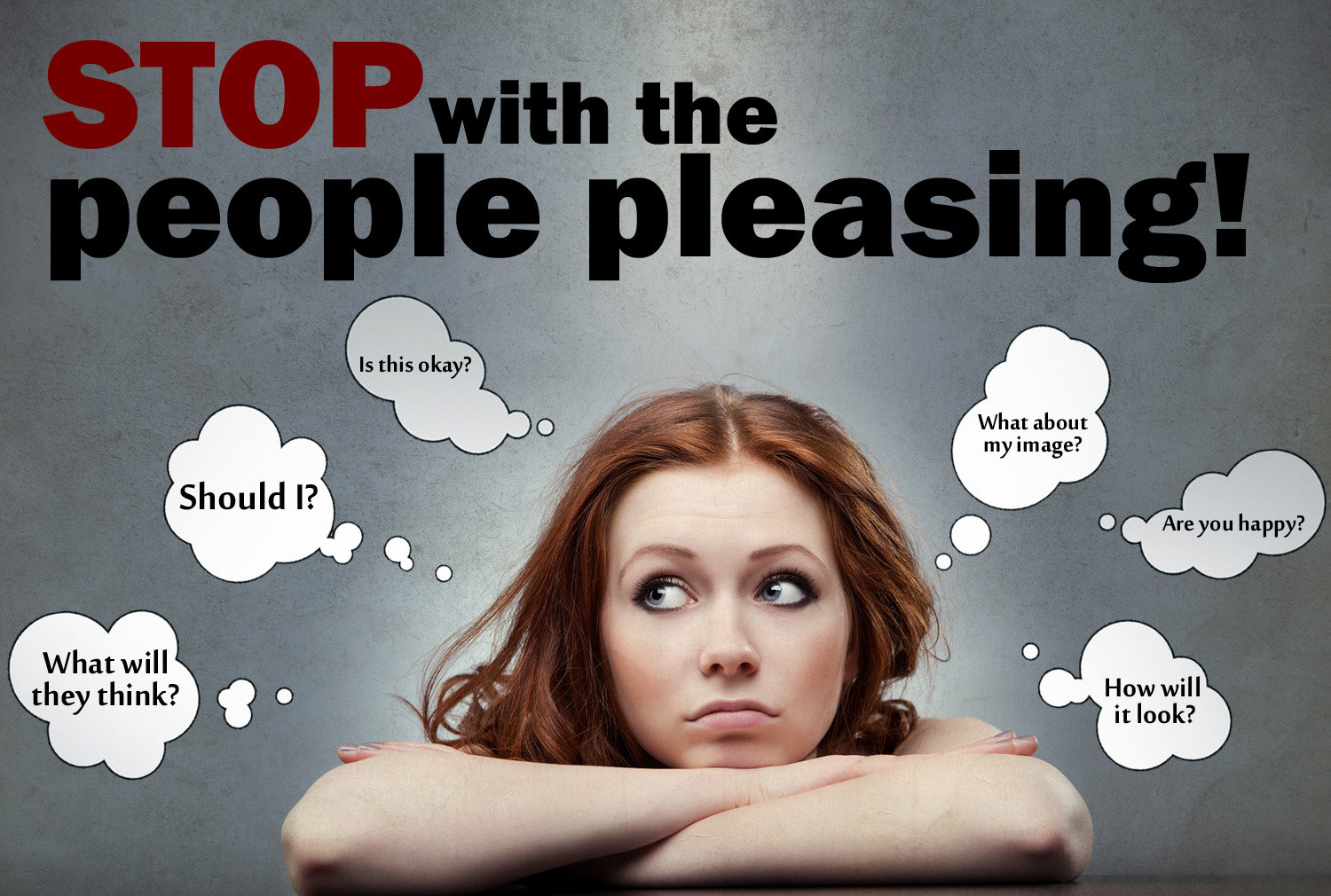 woman stop people pleasing