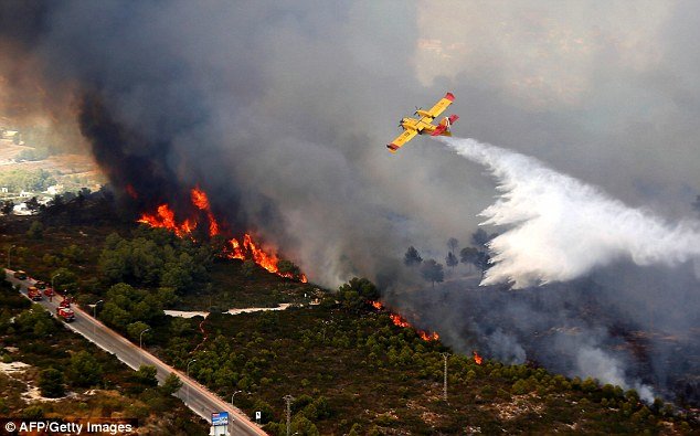 Costa Blanca wildfires