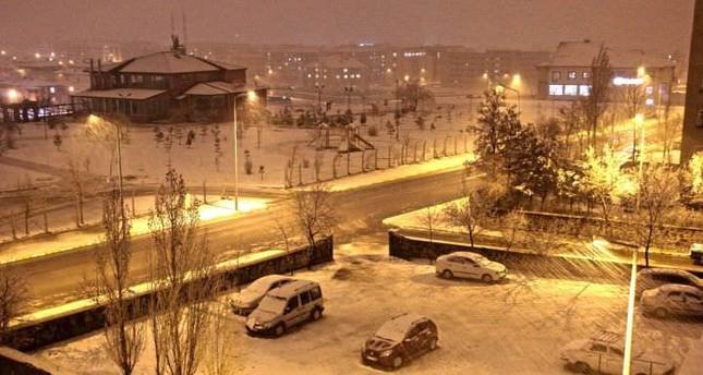 Winter arrives early in eastern Turkey