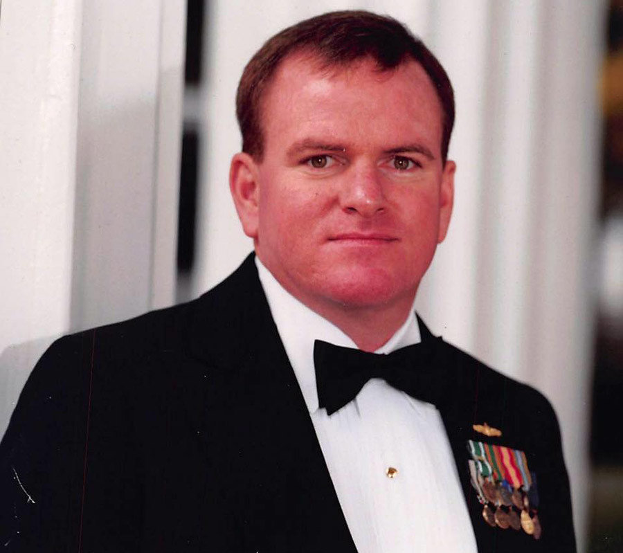Navy Commander Patrick Dunn