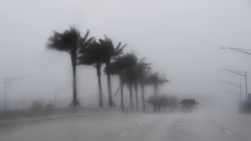 Click to enlarge hurricane Matthew