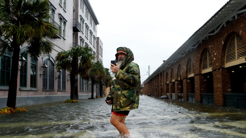Click to enlarge Hurricane Matthew flooding
