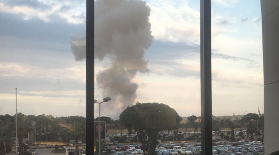 Explosion near Malta airport