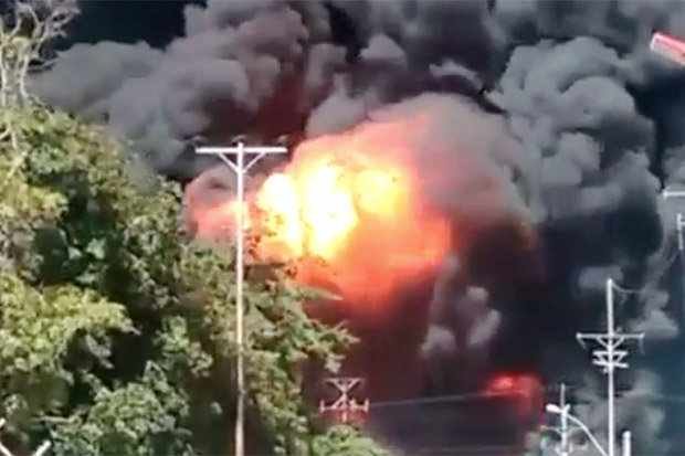 Explosion at oil refinery in Venezuela