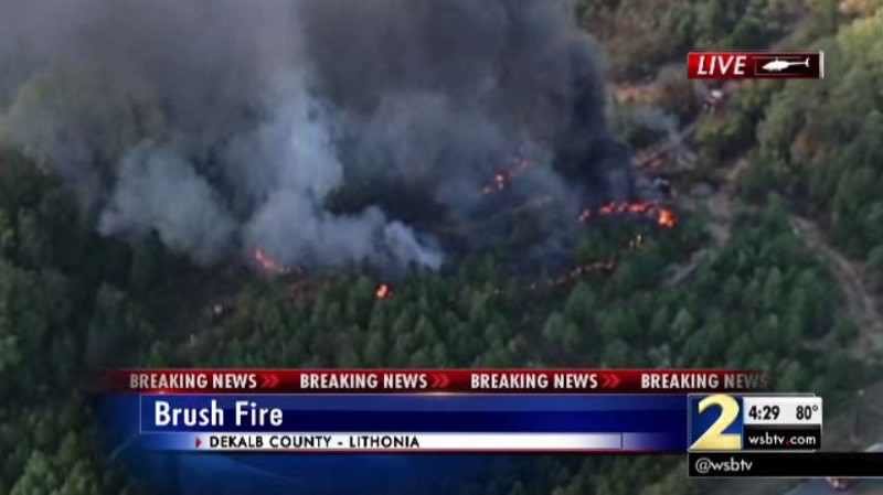 Georgia wildfire