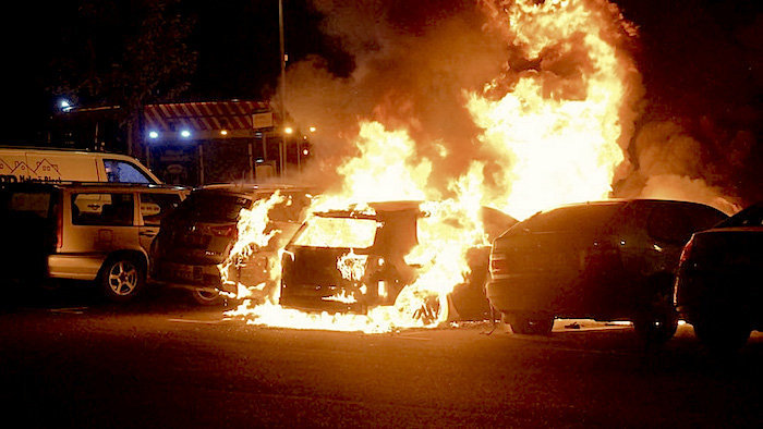 Swedish police suggest organized crime is behind wave of car-burnings as number of Stockholm 'no-go areas' grow