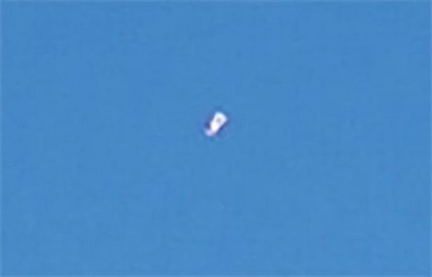 Shapeshifting UFO over Houston?