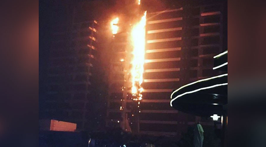 Dubai fire