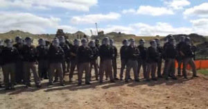 US Military Force at Standing Rock