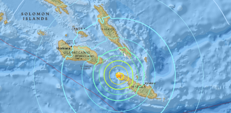 The 6.7-magnitude earthquake that struck off Solomon Islands on Tuesday (Dec 20) is the second powerful tremor to hit the islands to Australia's north in two weeks