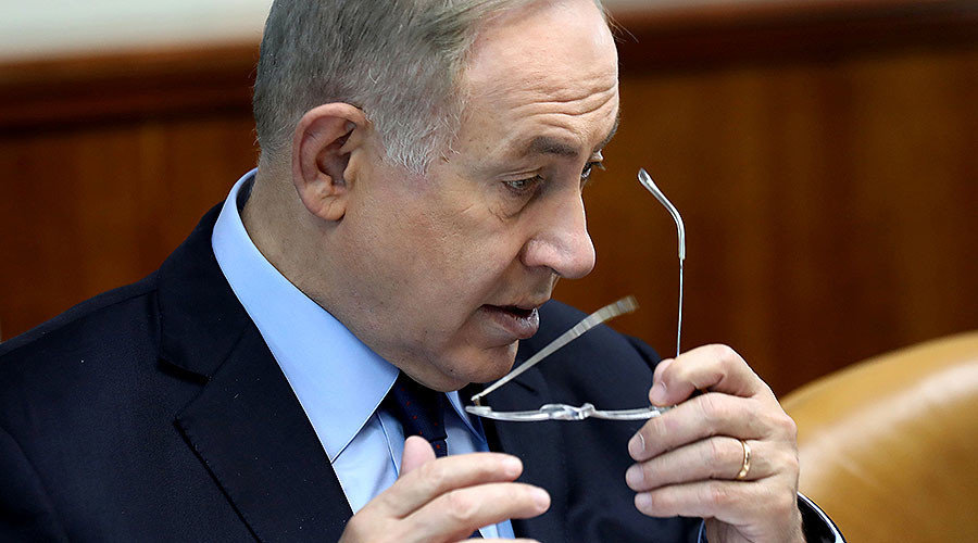Israeli police questions Netanyahu at his home over corruption allegations