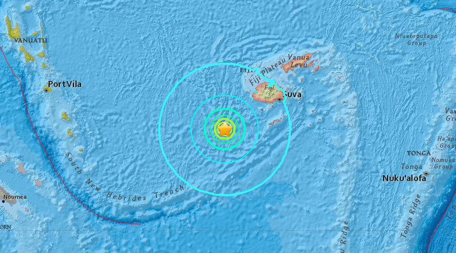 Fiji Earthquake