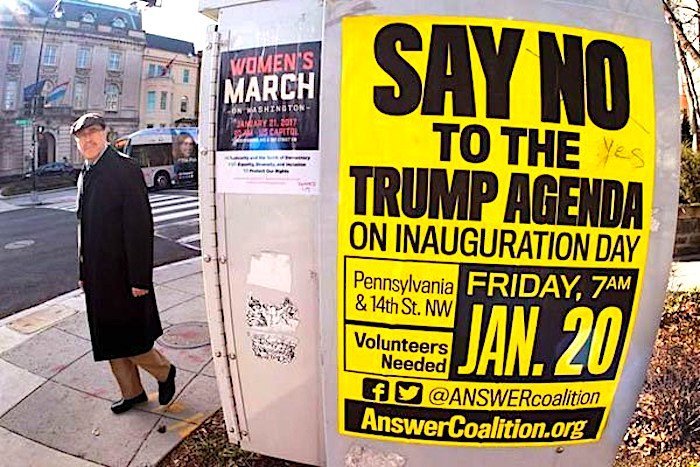 Inaugural slam plan: Anti-Trump protesters head to Washington with 'sound and fury'