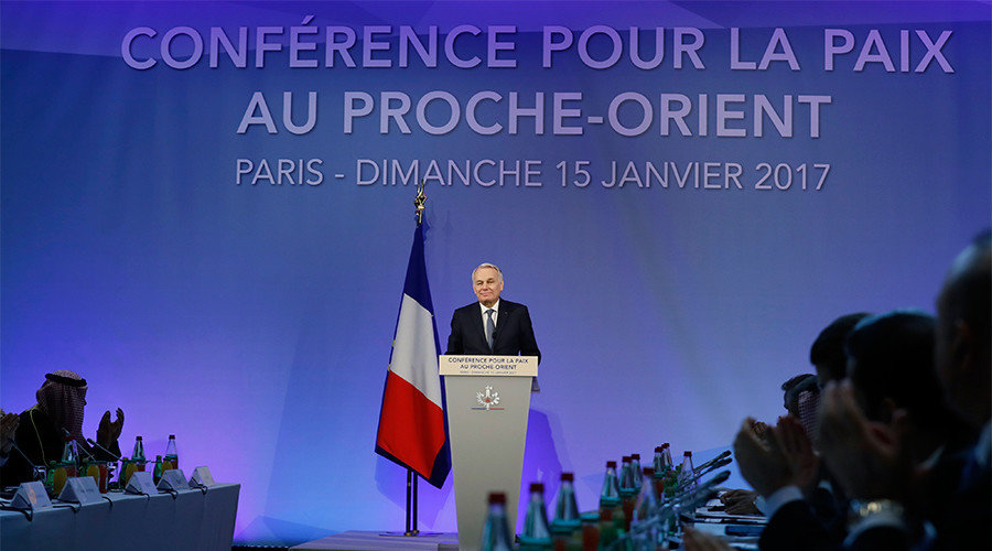 70 nations gather in Paris to discuss two-state solution but Israel and Palestinian Authority skip it